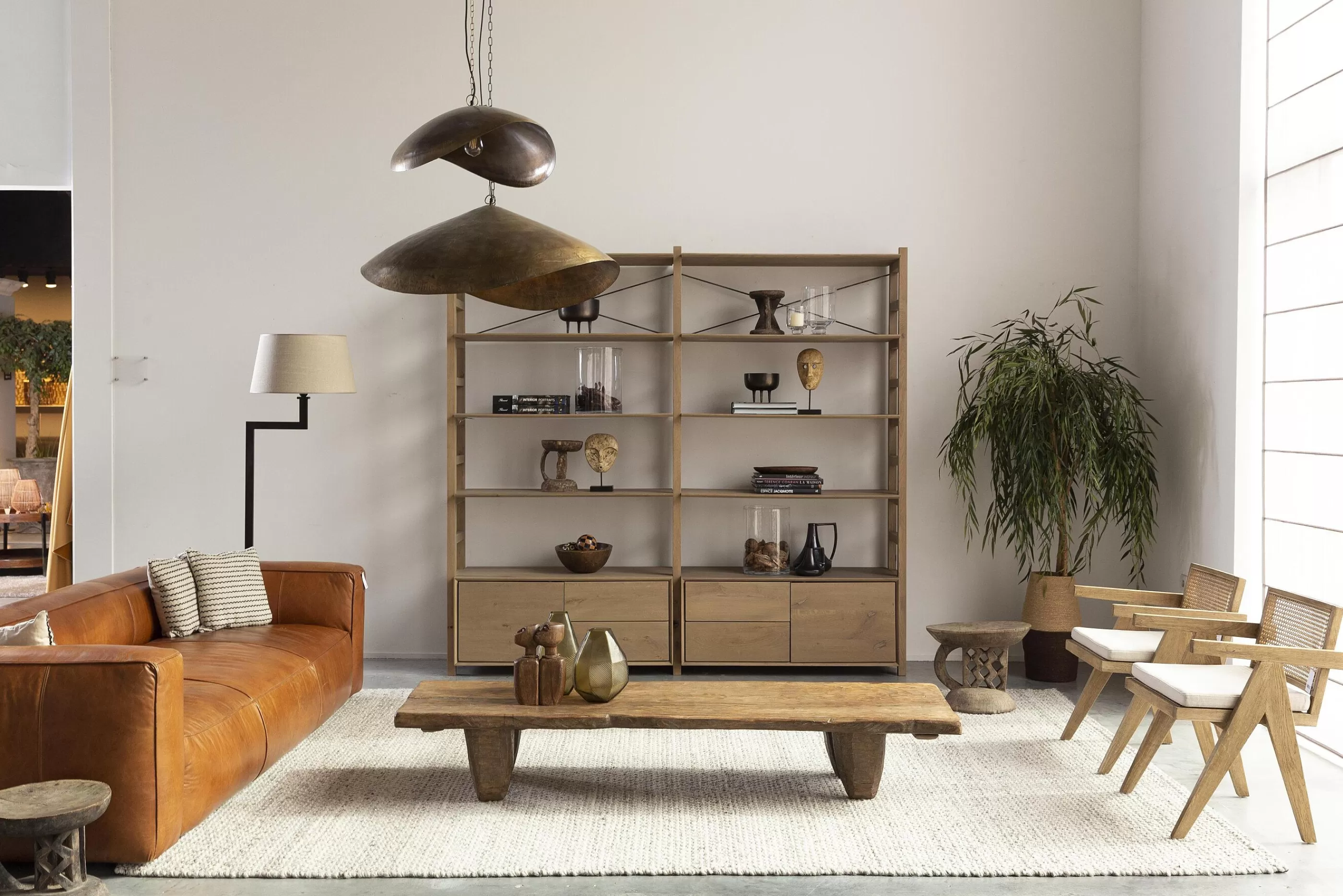 Flamant Aber, Rack, Verweerd Eiken, L | Kasten