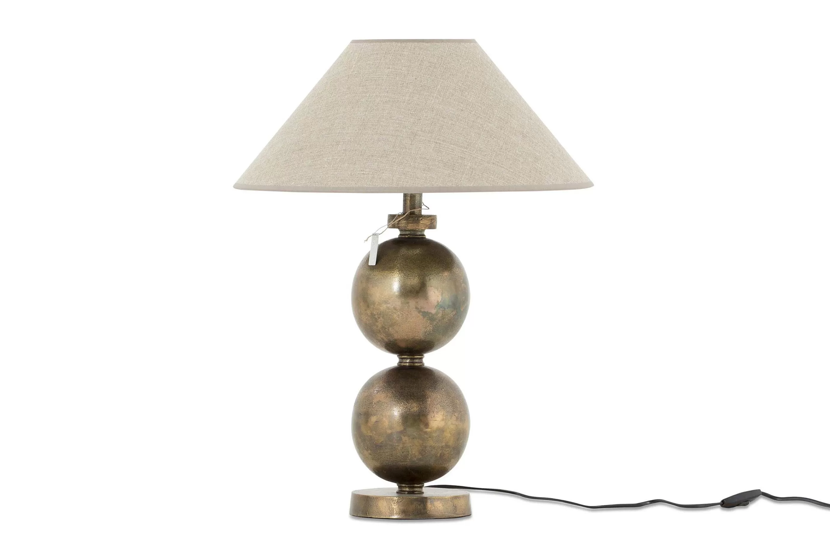 Flamant Annelie, Tafellamp, Antiek Koperen Afwerking | Verlichting