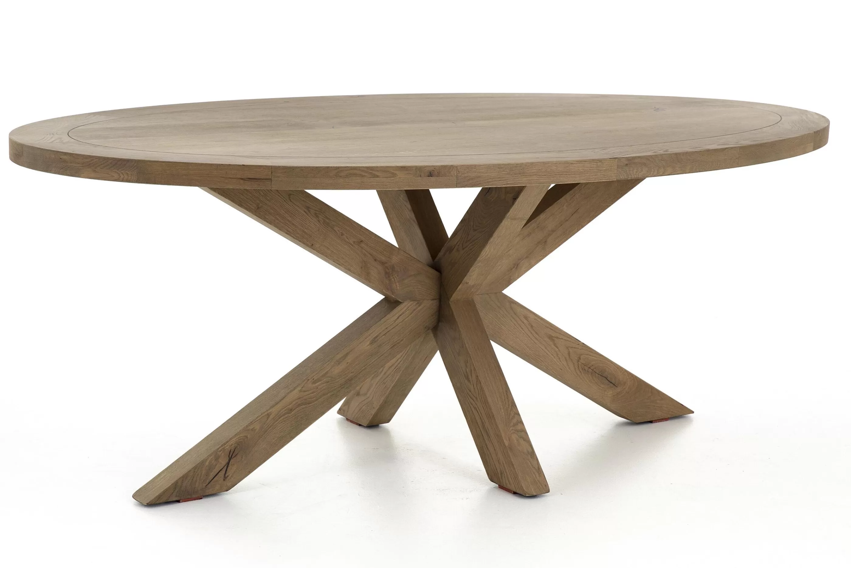 Flamant Forino, Eettafel, Verweerd Eiken, 210 Cm, Model 2 | Eettafels