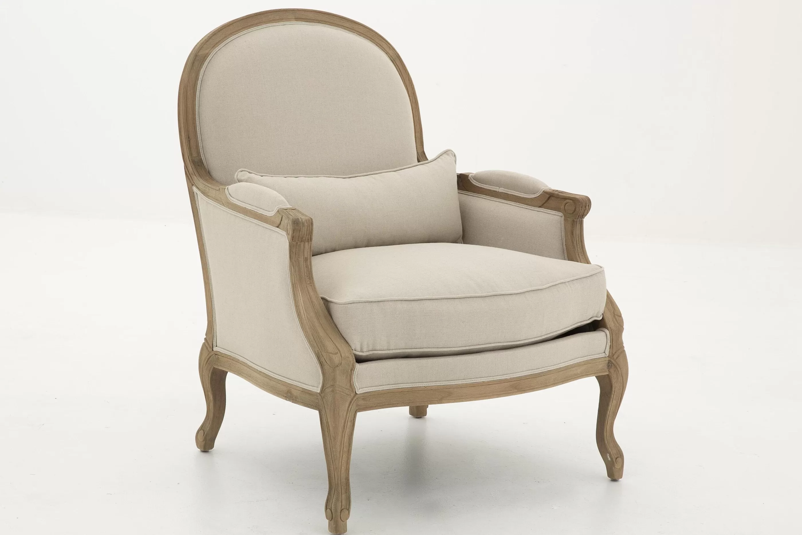Flamant Ranomi, Fauteuil, Natuurlijk Linnen | Banken