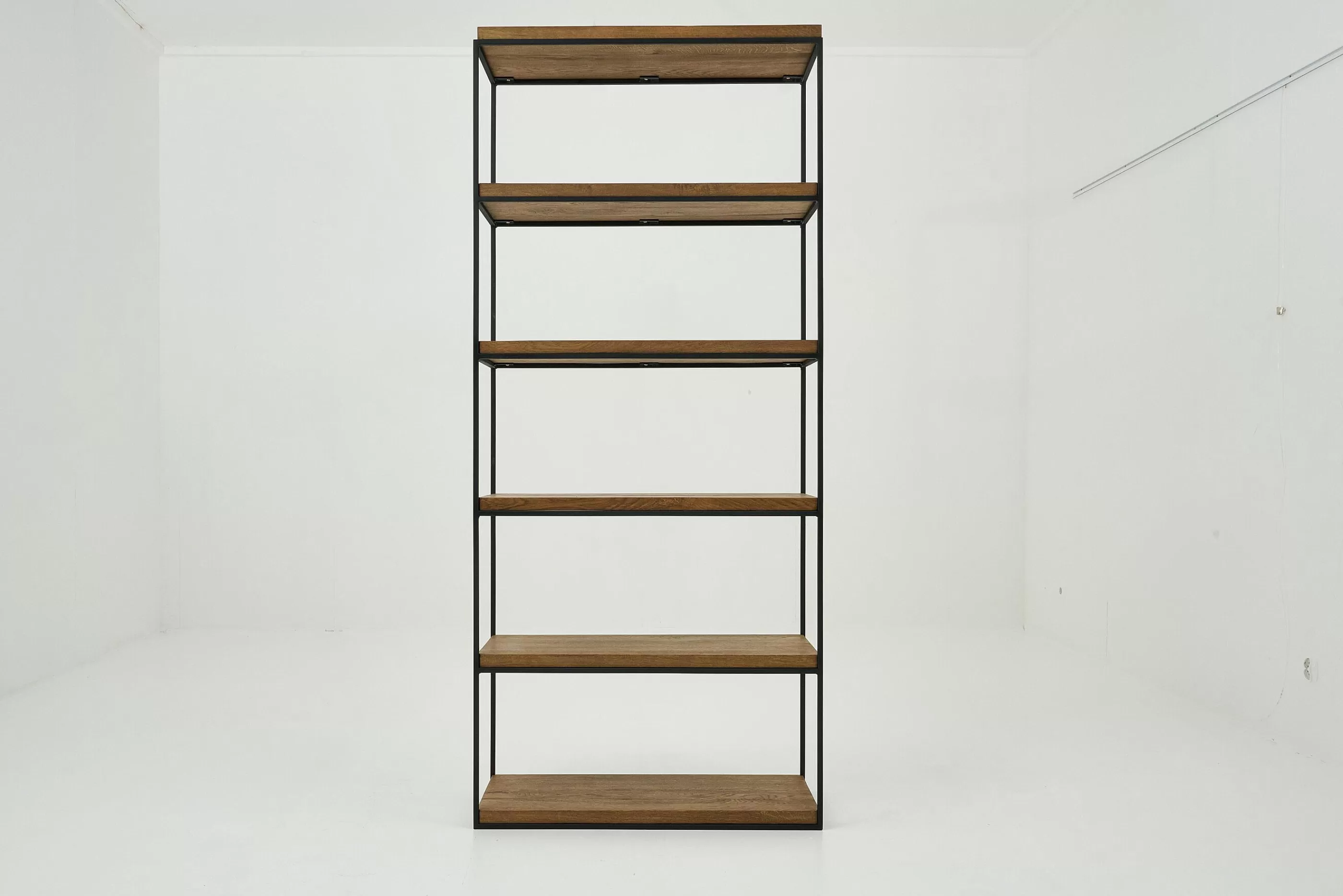 Flamant Stedelijk, Rek, Eiken En Metaal, Lichtbruin | Kasten
