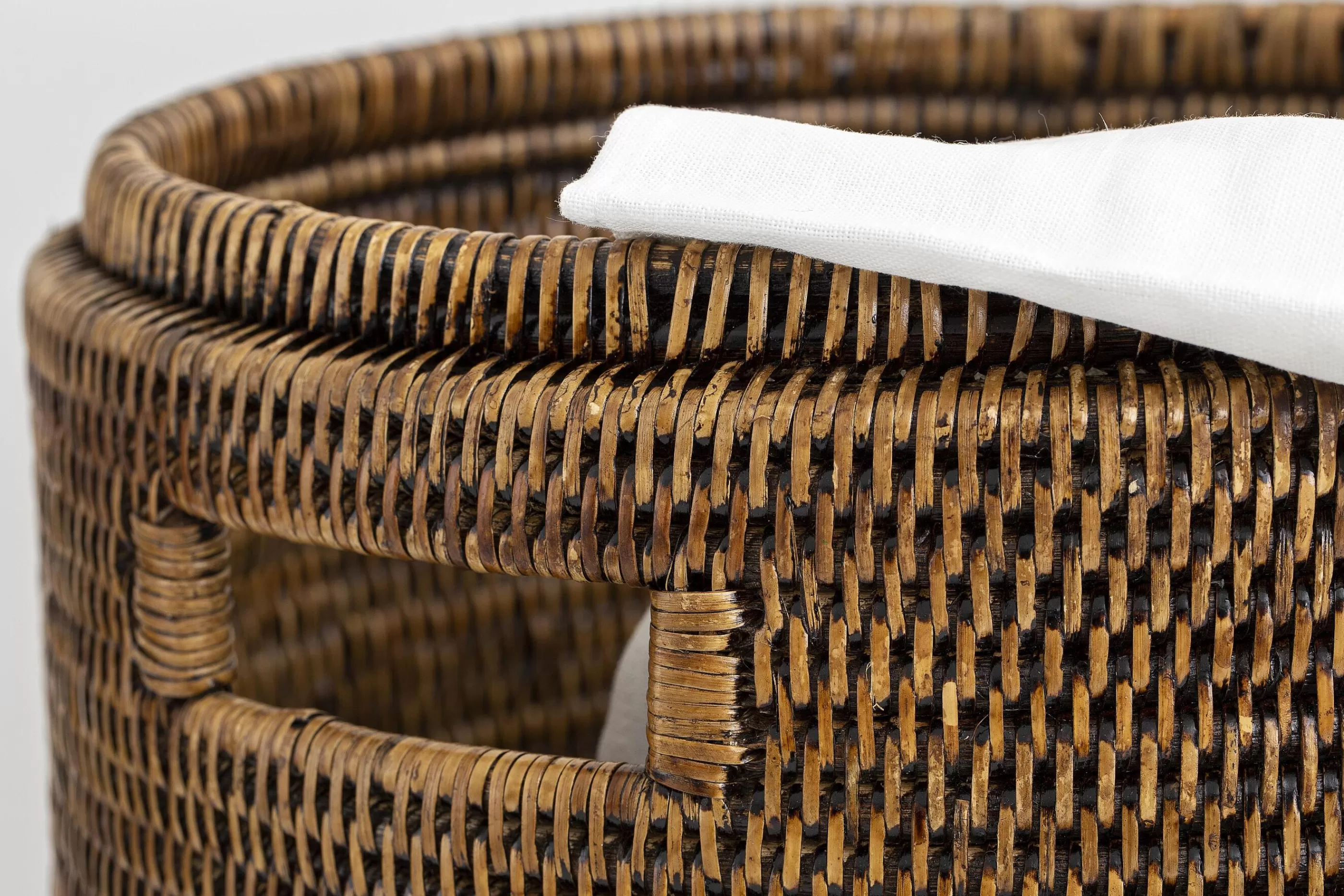 Flamant Togo, Linnenmand, Met Oren, Riet | Decoraties