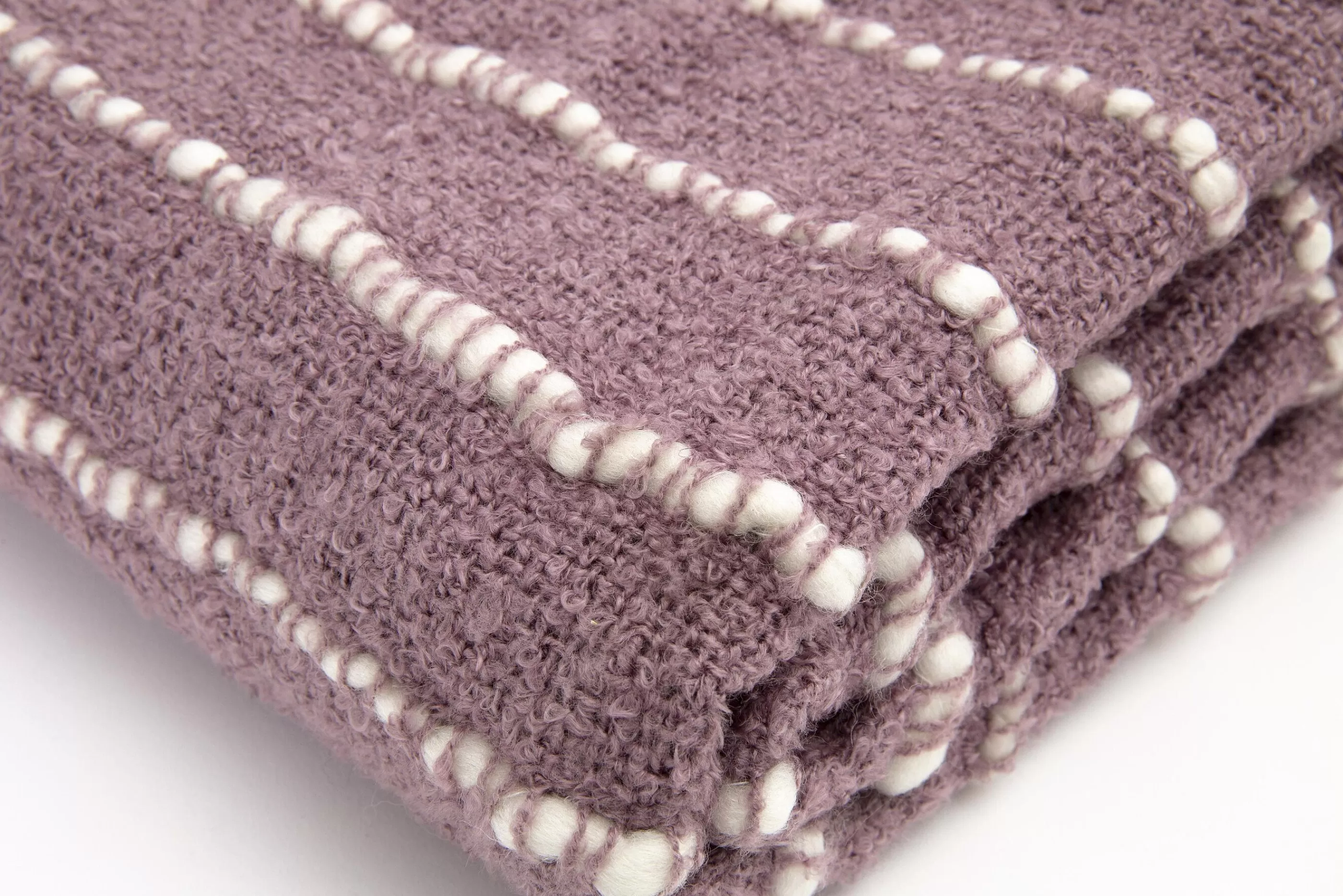 Flamant Wrington, Geruit, Paars | Huishoudelijke Textiel